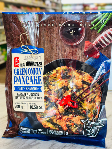 HS)GREEN ONION PANCAKE WITH SEAFOOD 3pc