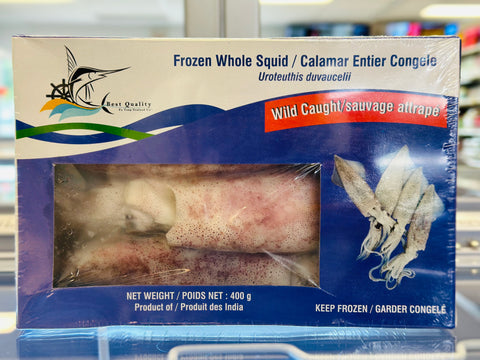FY Best Quality Frozen Whole Squid 400g