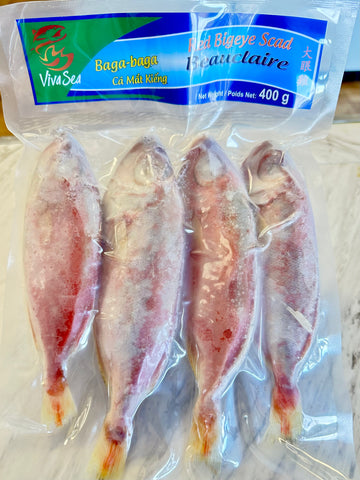 VivaSea Red Bigeye Scad (Baga-baga / Cá Mắt Kiếng) 400g