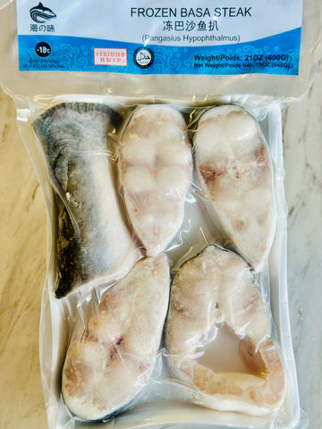 Taste of Ocean Frozen Basa Steak 冻巴莎鱼扒 600g