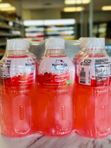 Mogu Mogu Strawberry Flavor Drink with Nata de Coco