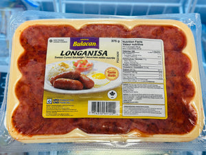 Bulacan Longanisa Sweet Cured Sausage 375g