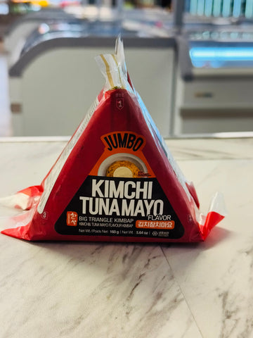 Jumbo Kimchi Tuna Mayo Big Triangle Kimbap