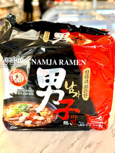 Paldo Namja Ramen (Spicy Garlic Taste)