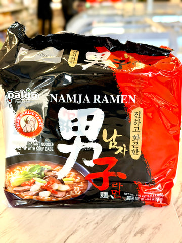Paldo Namja Ramen (Spicy Garlic Taste)