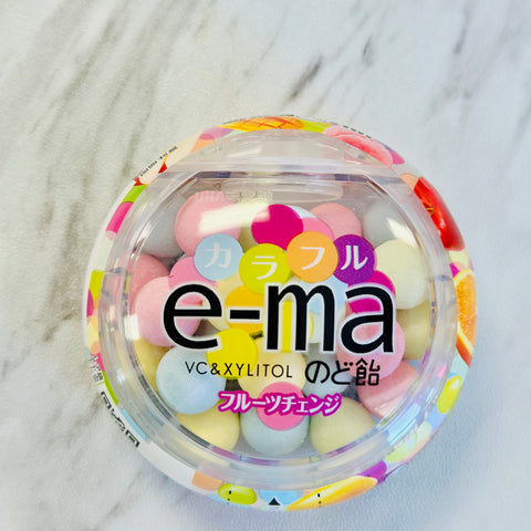 UHA E-ma Colorful Fruit Throat Candy