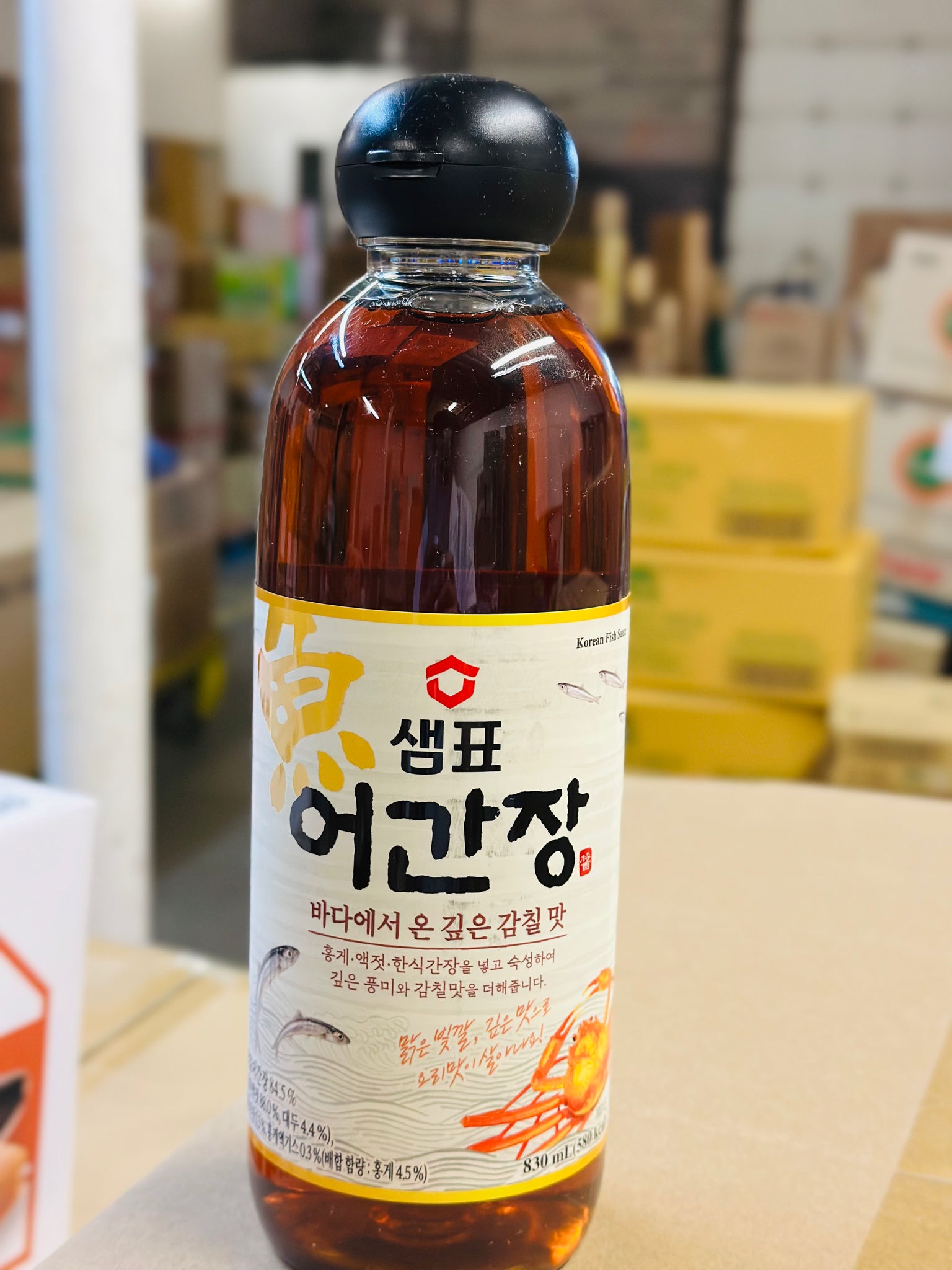 SEMPIO)FISH SOY SAUCE 830ML