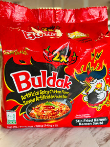 Samyang Buldak 2X Spicy Ramen (5 Packs)