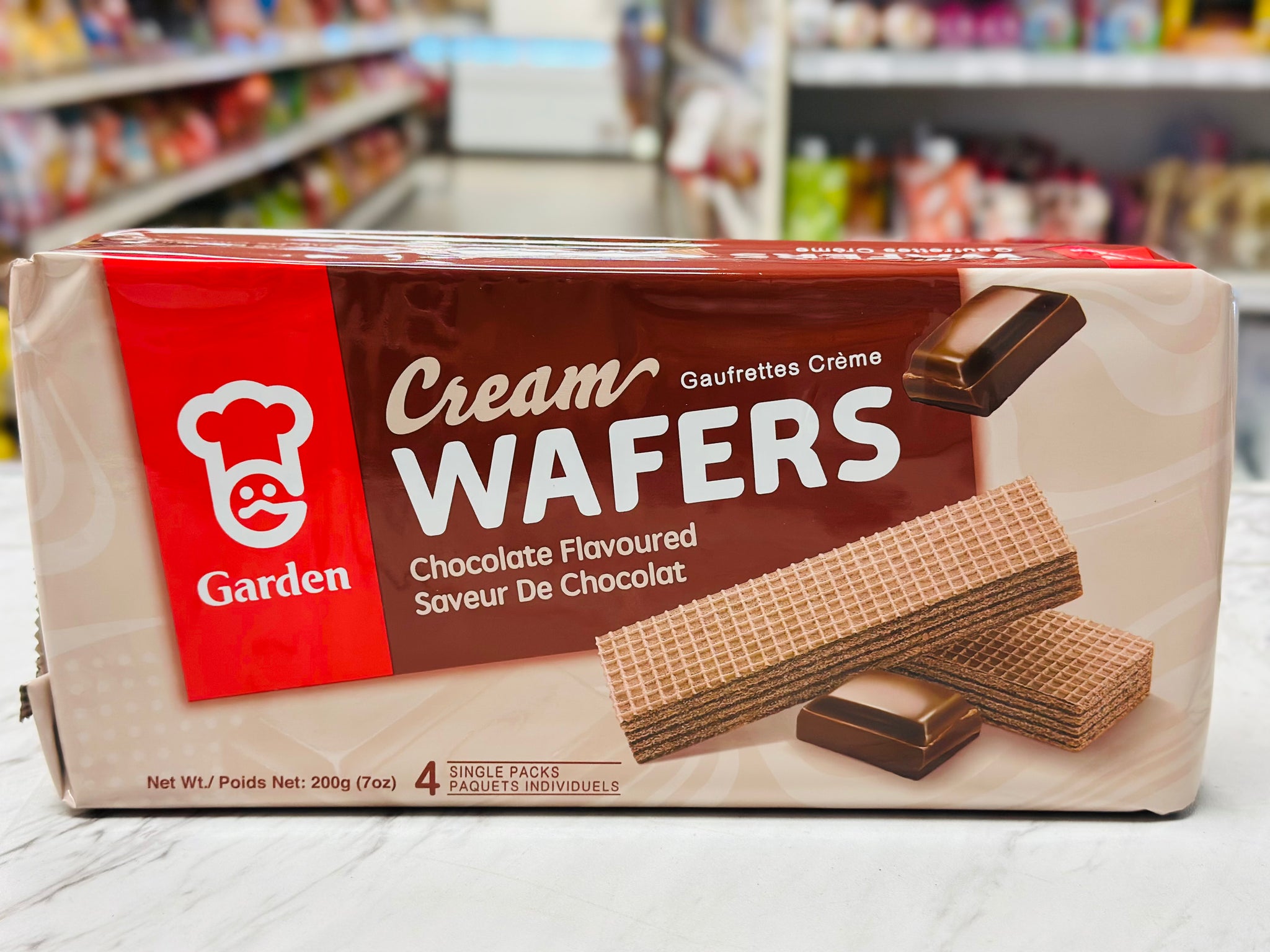 Garden wafers chocolate flavor