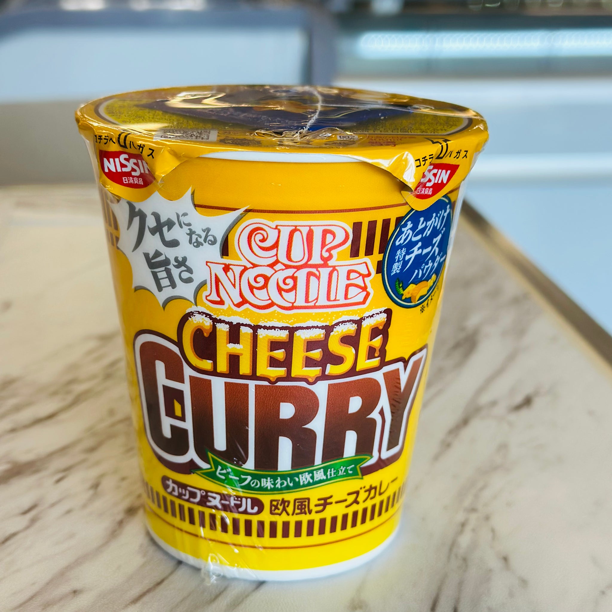 NISSIN Cup Noodle Cheese Curry Flavor 85g