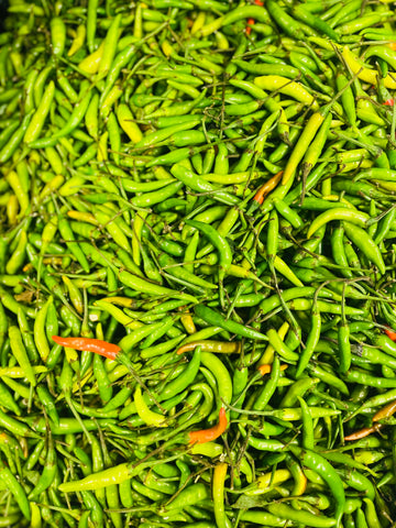 Hot green chili 青指天椒
