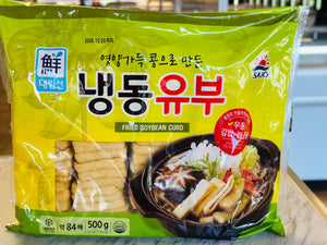 DAELIM)FROZEN FRIED SOYBEAN CURD 500G