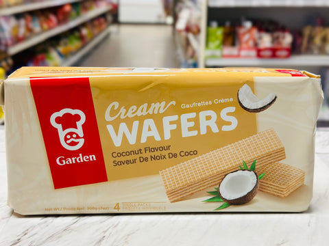 Garden wafers coconut flavor