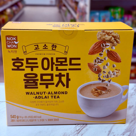 Nokchawon – Walnut Almond Adlai Tea (540g, 30 Sticks)