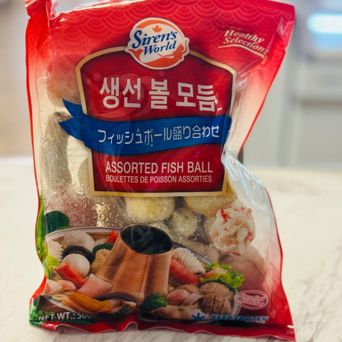 Sirens world assorted fish ball