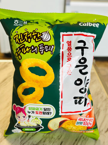 Haitai Calbee 구운양파 (Grilled Onion Rings) 84g