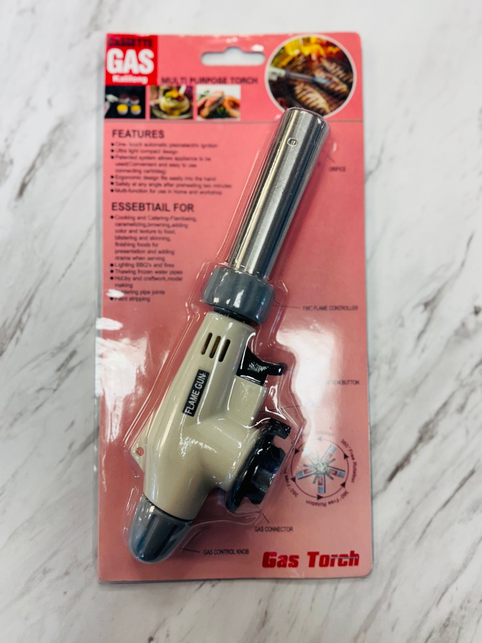 flame gas gun 液化气点火枪