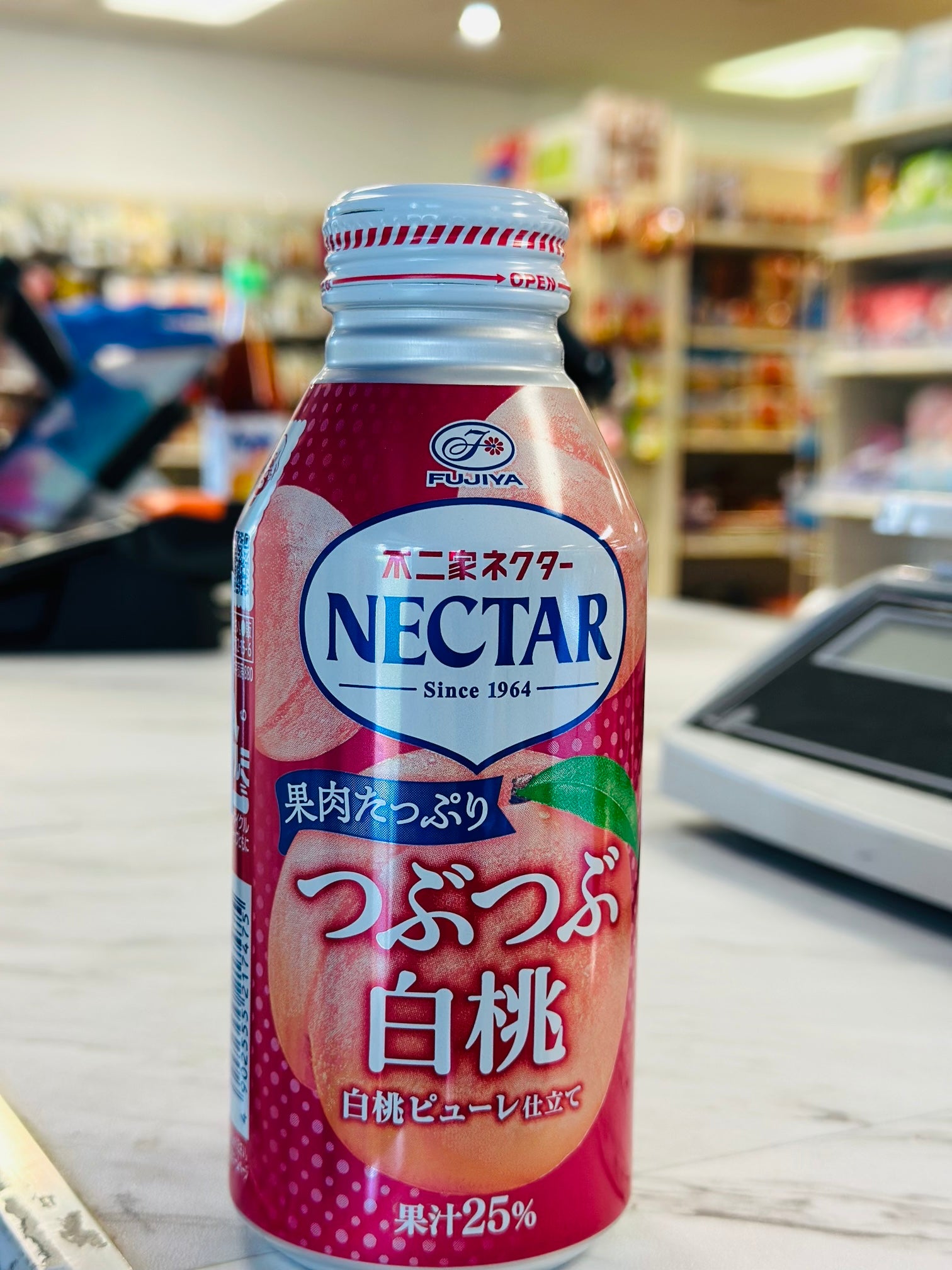 Fujiya nectar peach juice 380g