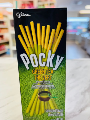 Glico pocky green tea flavor