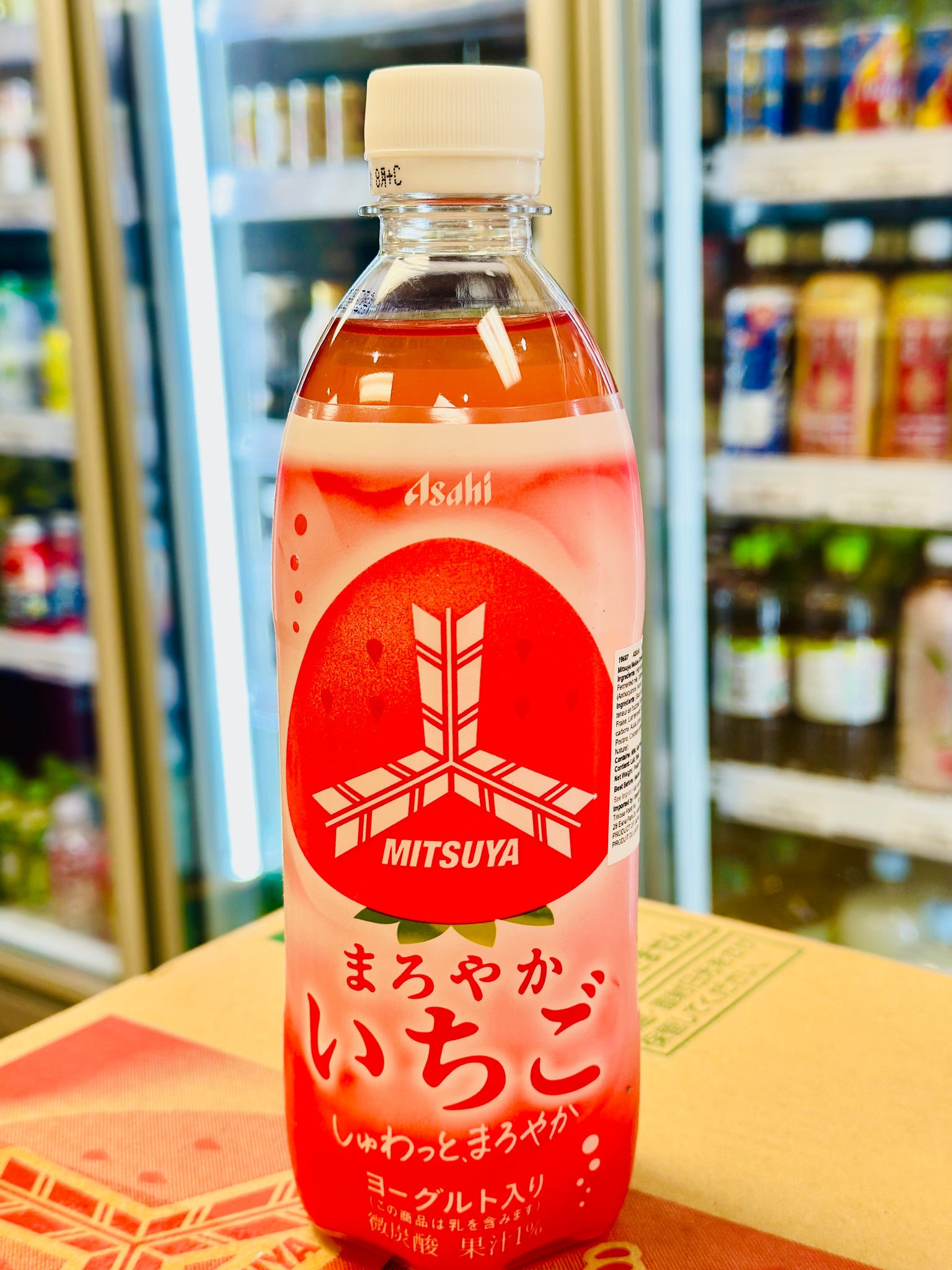 ASAHI MITSUYA Mellow strawberry juice 500Ml