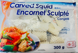 VinaSea Frozen Carved Squid 300g