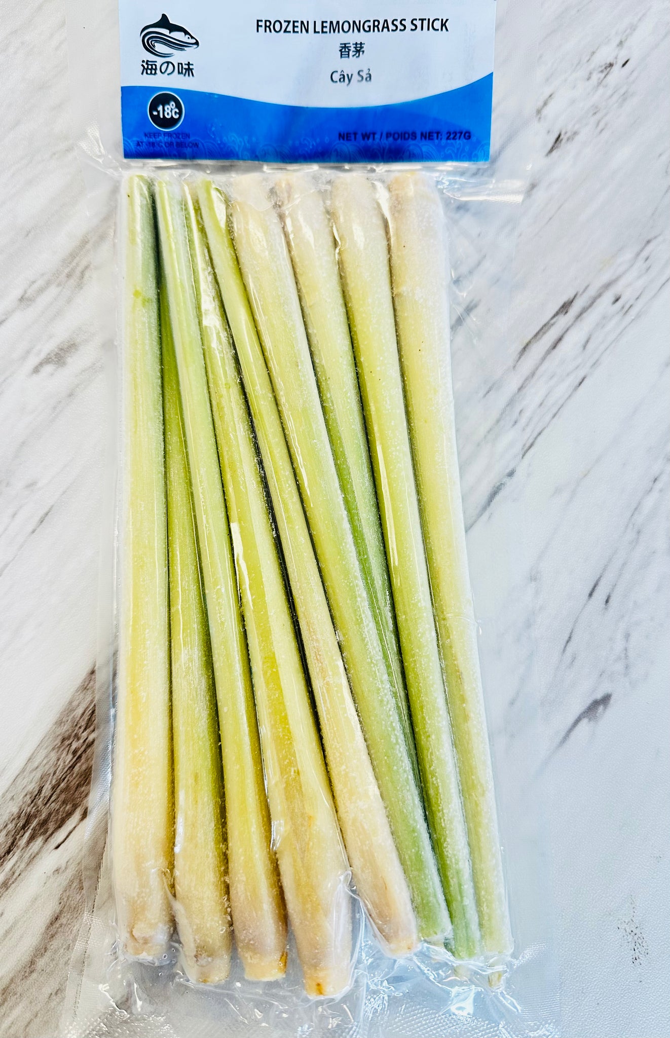 海の味 Frozen Lemongrass Stick (Cây Sả) – 227g 香茅