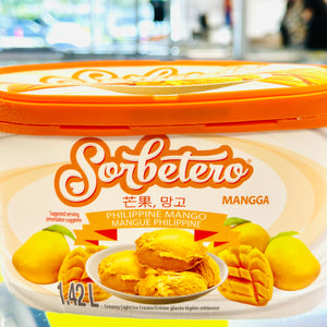 Sorbetero · Philippine Mango (Sweet Golden Mango Flavor) · 1.42 L