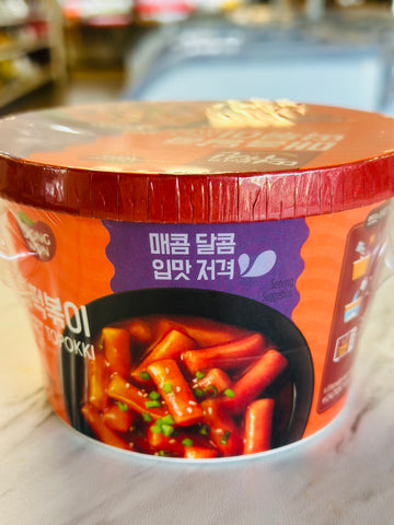 Dongwon Spicy & Sweet Topokki (Korean Rice Cake) 120g