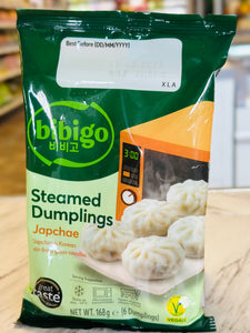 CJ)BIBIGO STEAMED MANDU JAPCHAE (VEGAN)  168g