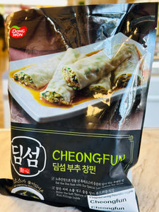 Dongwon Dim Sum Cheongfun Chive Rice Rolls).