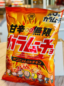 Koikeya Karumucho Sweet & Hot Yangnyeom Chicken Flavor Chips