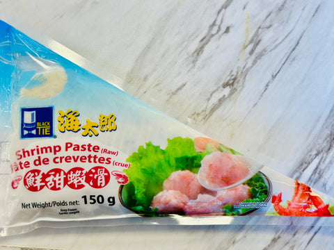 Black Tie Shrimp Paste (Raw) 鲜甜虾滑 150g