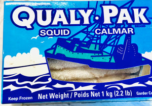 Qualy-Pak Frozen Squid (1kg)