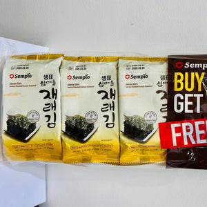 Sempio Roasted Seaweed – Jaerae Gluten-Free, Vegan No Preservatives