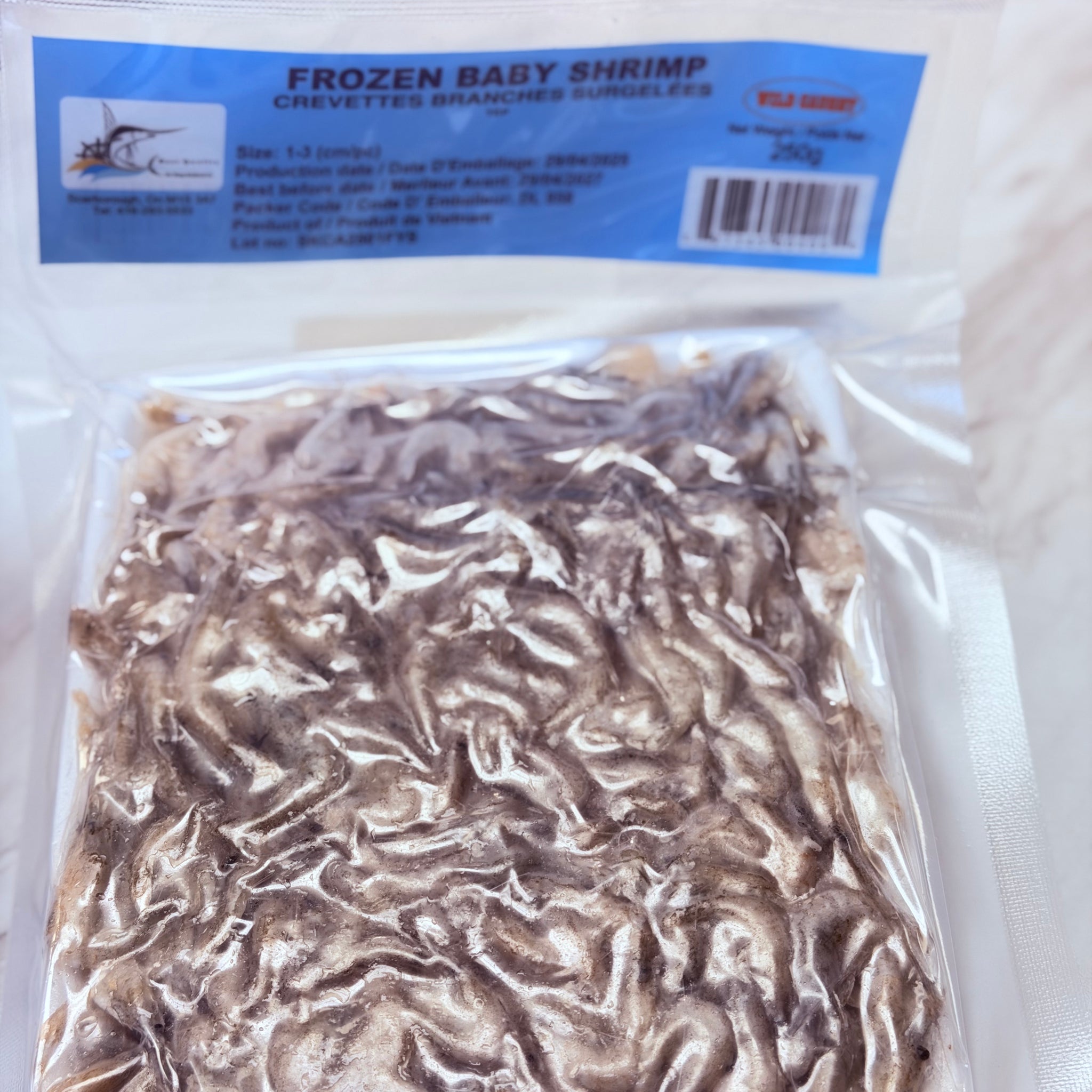 FY– Frozen Baby Shrimp 250g