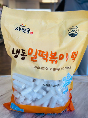 HS)RICE CAKE STICK (WHEAT) MIL TTEOKBOKKI 1KG