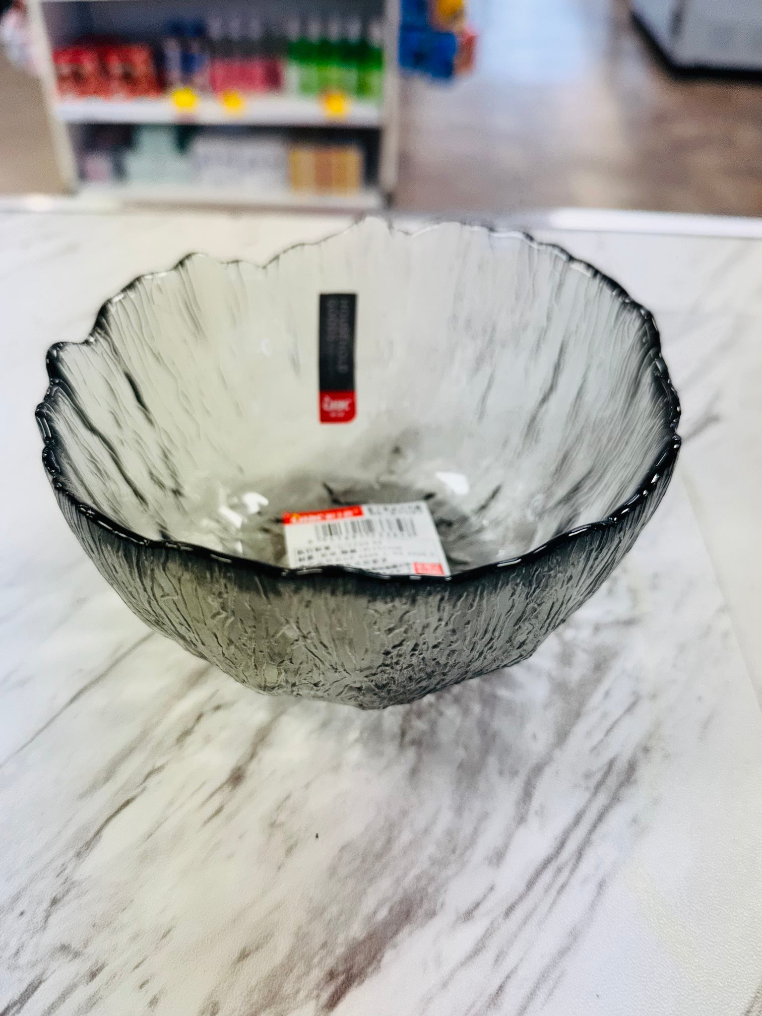 Lilac glass glacier bowl紫丁香冰川中碗
