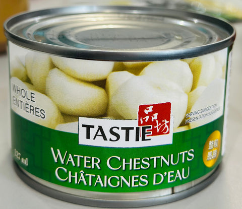 TASTIE Water Chestnuts Whole 整粒马蹄 227ML