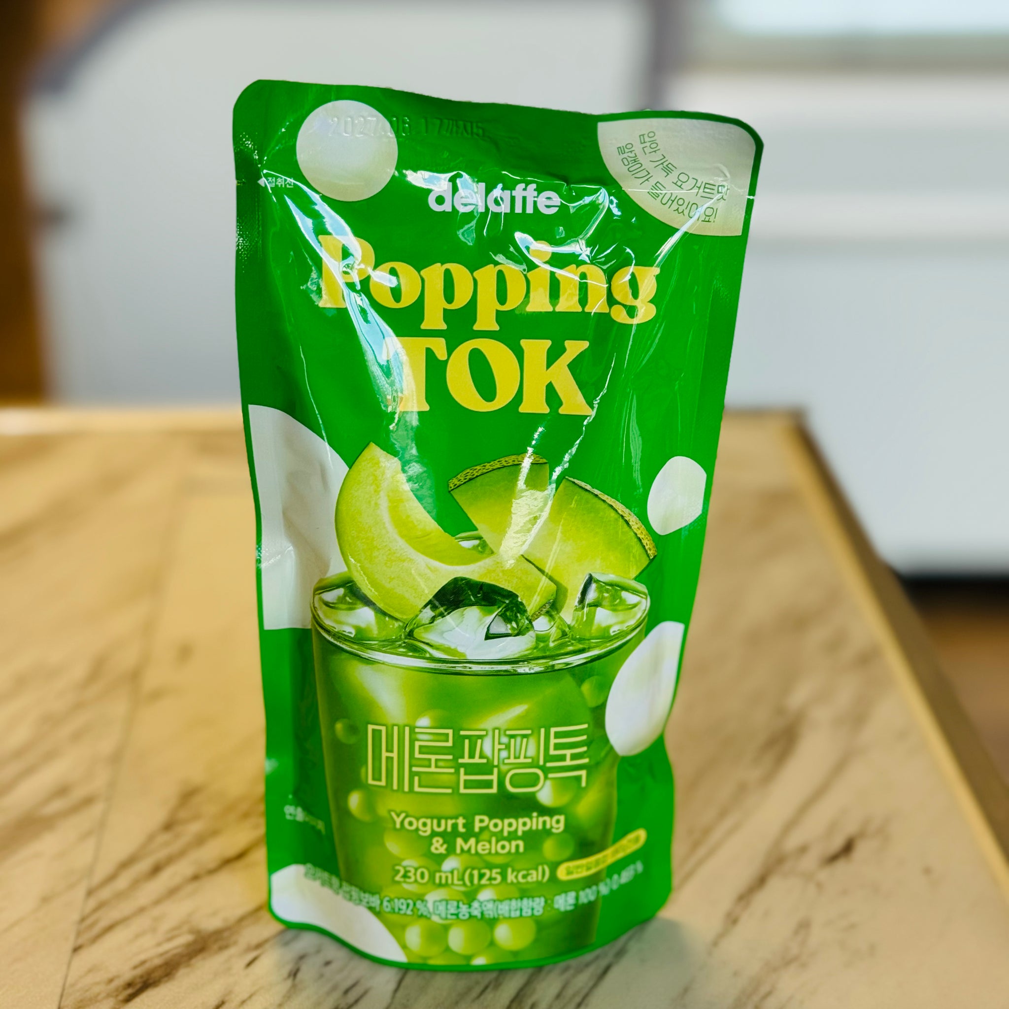 Delaffe yogurt popping&melon soft drink