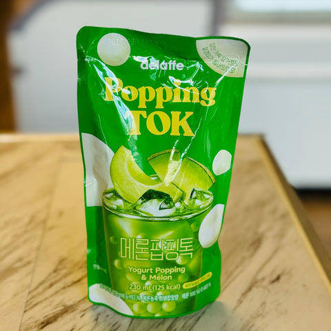 Delaffe yogurt popping&melon soft drink