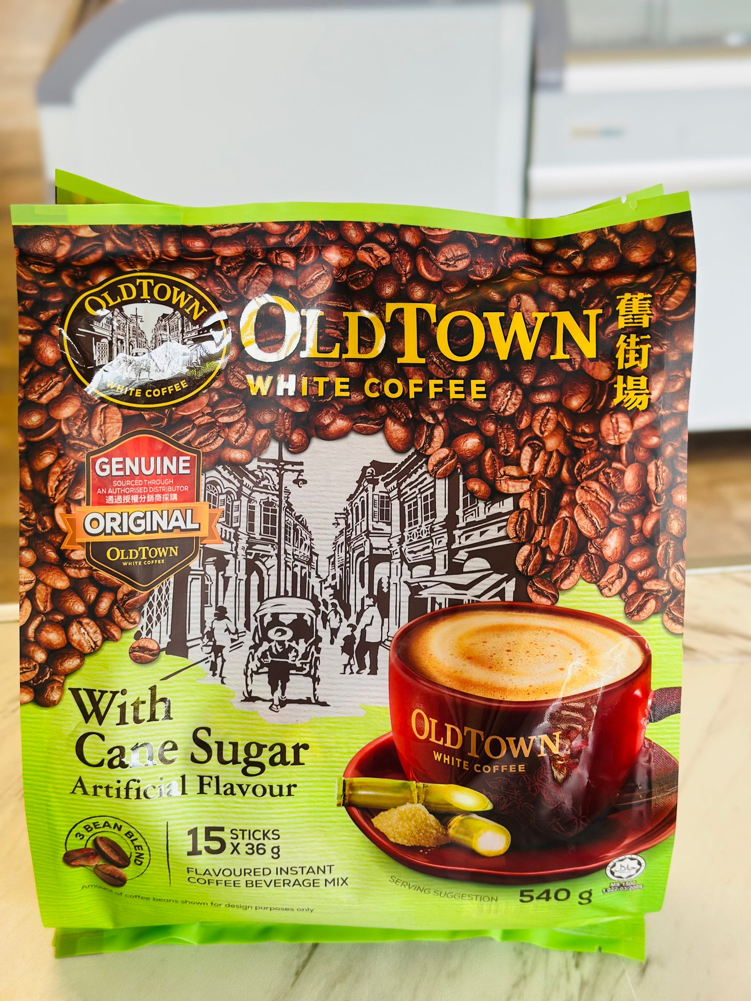 Old Town White Coffee Cane Sugar  蔗糖咖啡