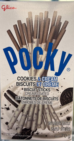 Pocky cookies &cream