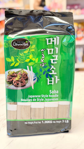 GreenHat Soba Japanese Style Noodle 1.36kg (3lb)