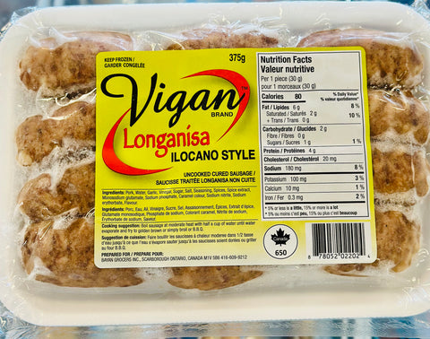 Vigan original longanisa 375g