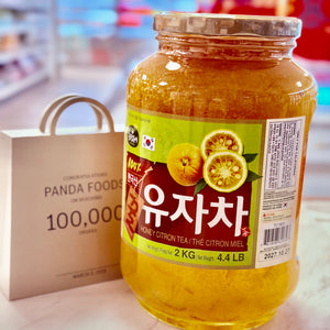 ユンシ Korean Honey Citron Tea (Yuja Tea) 韩国蜂蜜柚子茶2kg – Panda Foods
