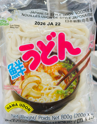 LEN XIANG Japanese style Udon Noodles 日本新鲜乌冬面 800g