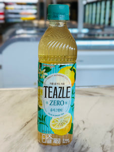 TEAZLE Zero Yuja & Green Tea 500ml