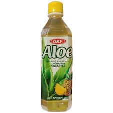 OKF Aloe NATURALLY & ARTIFICIALLY
FLAVORED DRINK Pineapple 500ml
