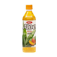 OKF Aloe NATURALLY & ARTIFICIALLY
FLAVORED DRINK Mango 500ml