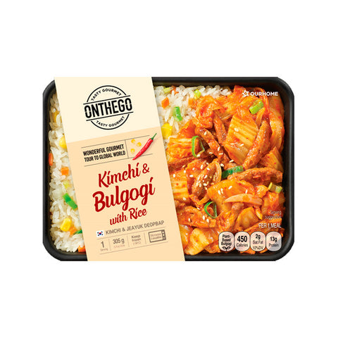 Our Home On The Go Kimchi & Bulgogi with rice 305g